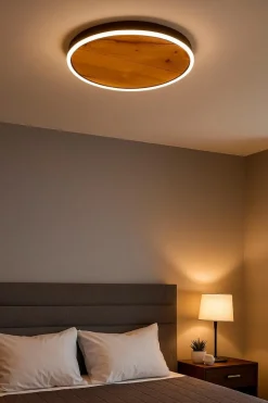 Deckenleuchten|ELOBRA LED-Deckenleuchte Havana Braun