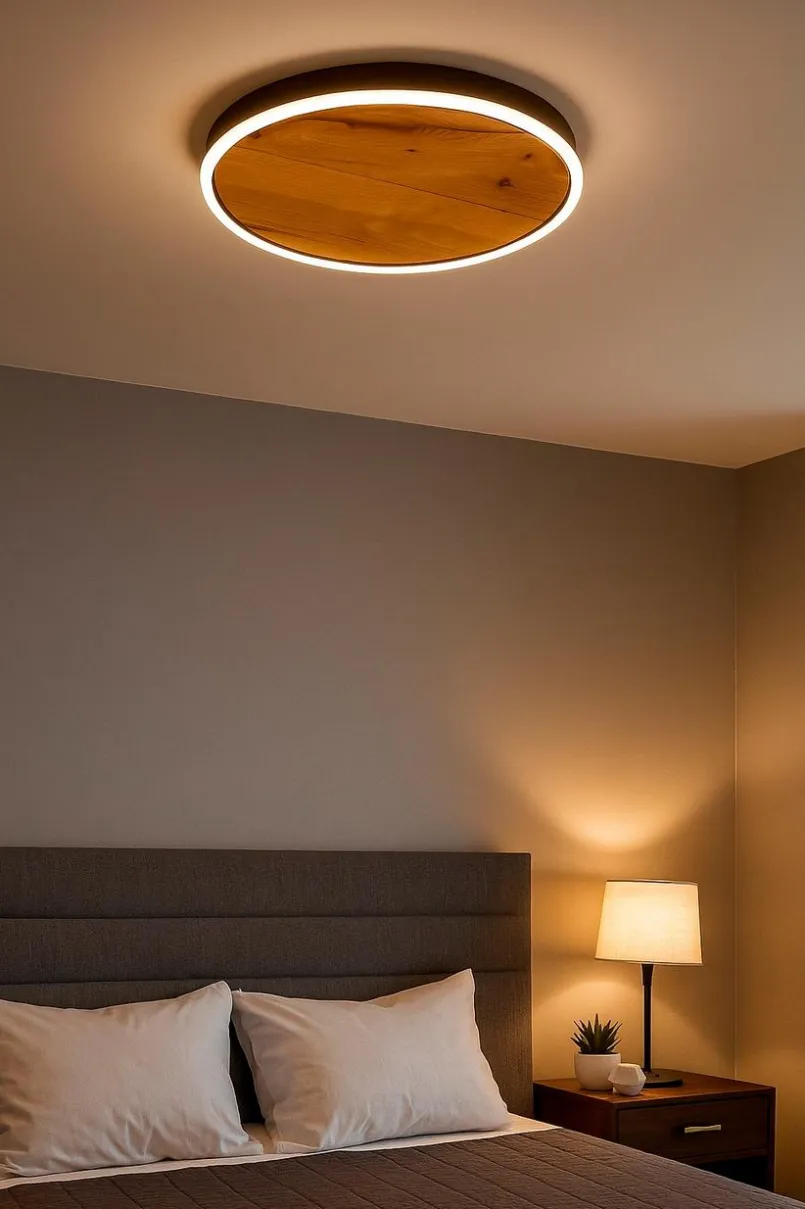 Deckenleuchten|ELOBRA LED-Deckenleuchte Havana Braun