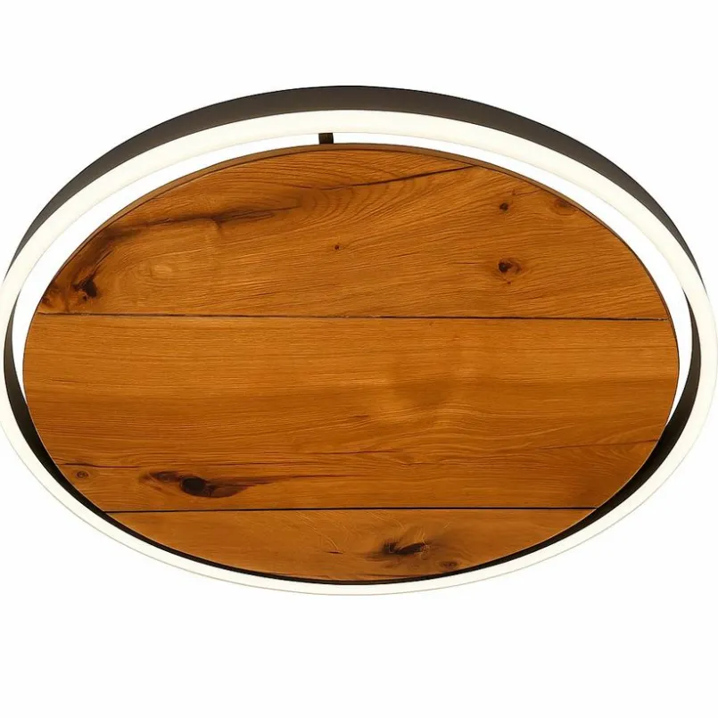 Deckenleuchten|ELOBRA LED-Deckenleuchte Havana Braun