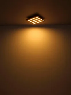 Globo Deckenleuchten-LED-Deckenleuchte Hayden Braun