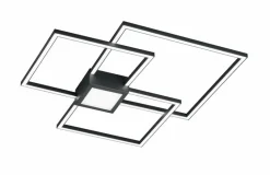 Deckenleuchten|Trio LED-Deckenleuchte Hydra Anthrazit