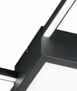 Deckenleuchten|Trio LED-Deckenleuchte Hydra Anthrazit