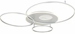 Globo Deckenleuchten-LED-Deckenleuchte Invertina Silber