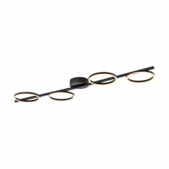 SCHÖNER WOHNEN-Kollektion Deckenleuchten-LED-Deckenleuchte Mini Ritus Schwarz