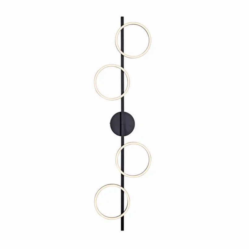 SCHÖNER WOHNEN-Kollektion Deckenleuchten-LED-Deckenleuchte Mini Ritus Schwarz