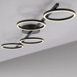SCHÖNER WOHNEN-Kollektion Deckenleuchten-LED-Deckenleuchte Mini Ritus Schwarz