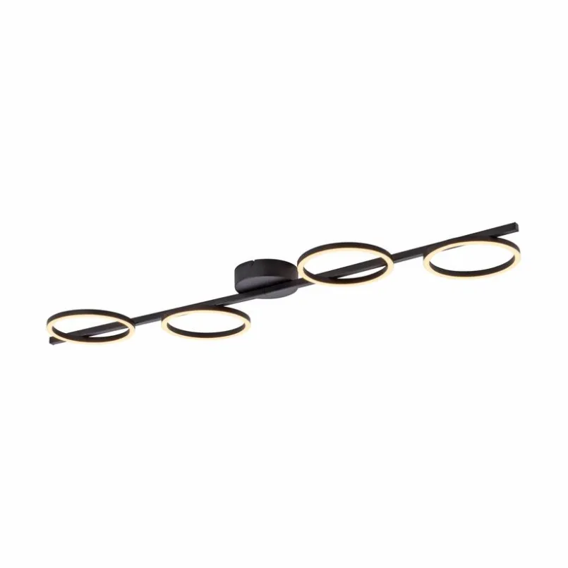 SCHÖNER WOHNEN-Kollektion Deckenleuchten-LED-Deckenleuchte Mini Ritus Schwarz