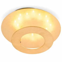 Deckenleuchten|Paul Neuhaus LED-Deckenleuchte Nevis Gold
