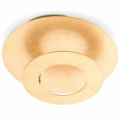Deckenleuchten|Paul Neuhaus LED-Deckenleuchte Nevis Gold