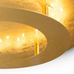Paul Neuhaus Deckenleuchten-LED-Deckenleuchte Nevis 40cm Gold