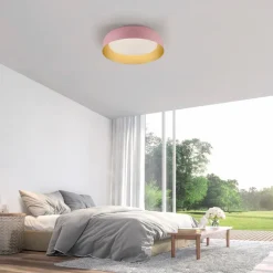 Deckenleuchten|Paul Neuhaus LED-Deckenleuchte Osko Rosa