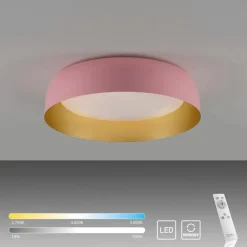 Deckenleuchten|Paul Neuhaus LED-Deckenleuchte Osko Rosa