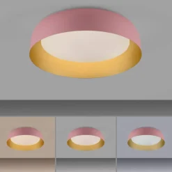 Deckenleuchten|Paul Neuhaus LED-Deckenleuchte Osko Rosa