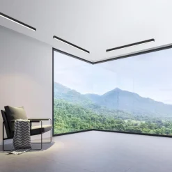 Deckenleuchten|Neuhaus PURE LED-Deckenleuchte Pure Lines Anthrazit