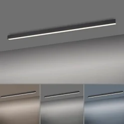 Deckenleuchten|Neuhaus PURE LED-Deckenleuchte Pure Lines Anthrazit
