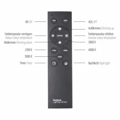 Deckenleuchten|Neuhaus PURE LED-Deckenleuchte Pure Lines Anthrazit