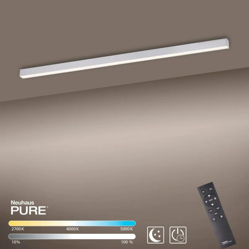 Neuhaus PURE Deckenleuchten-LED-Deckenleuchte Pure Lines Alu