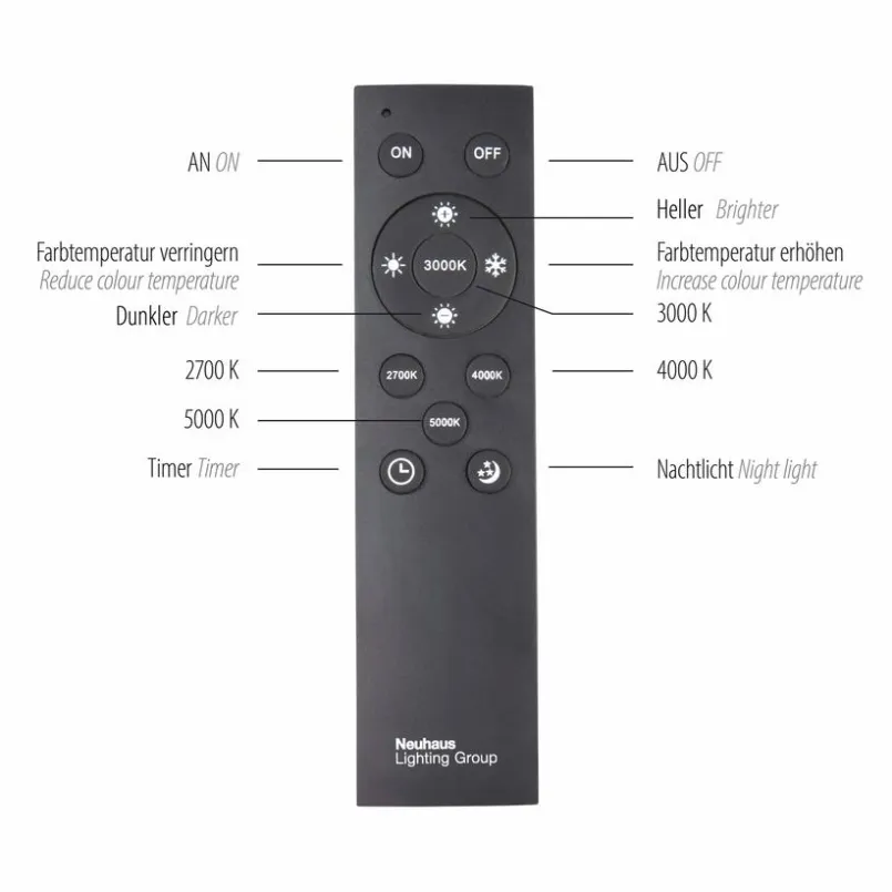 LED-Deckenleuchte Pure Loop<Neuhaus PURE Discount