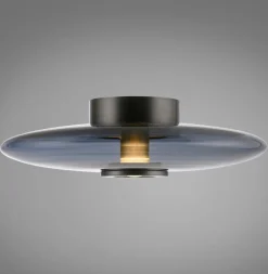 Neuhaus PURE Deckenleuchten-LED-Deckenleuchte Pure Vitrum Grau