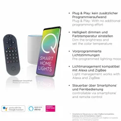 LED-Deckenleuchte Q-Kalina<Q SMART HOME LIGHTS Hot