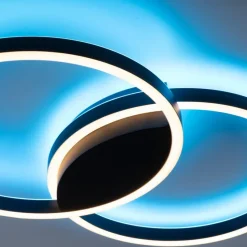 Q SMART HOME LIGHTS Deckenleuchten|Deckenleuchten-LED-Deckenleuchte Q-Marko Schwarz