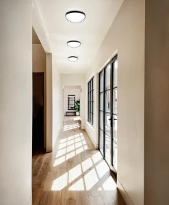Deckenleuchten|FABAS LED-Deckenleuchte Quirk Schwarz