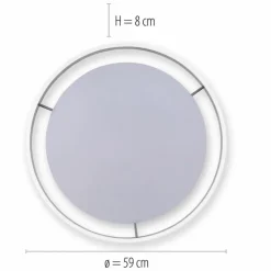 Q SMART HOME LIGHTS Deckenleuchten|Deckenleuchten-LED-Deckenleuchte Q-Vito Schwarz