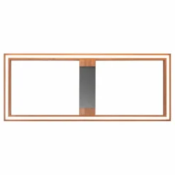 Spotlight Deckenleuchten-LED-Deckenleuchte Rettangolo Braun