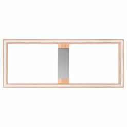 Spotlight Deckenleuchten-LED-Deckenleuchte Rettangolo Braun
