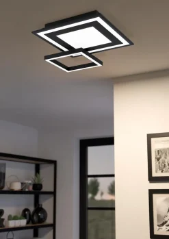 Deckenleuchten|Deckenleuchten|EGLO LED-Deckenleuchte Savatarila-Z Schwarz