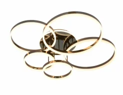 GeeTi Deckenleuchten-LED-Deckenleuchte Schenna Schwarz