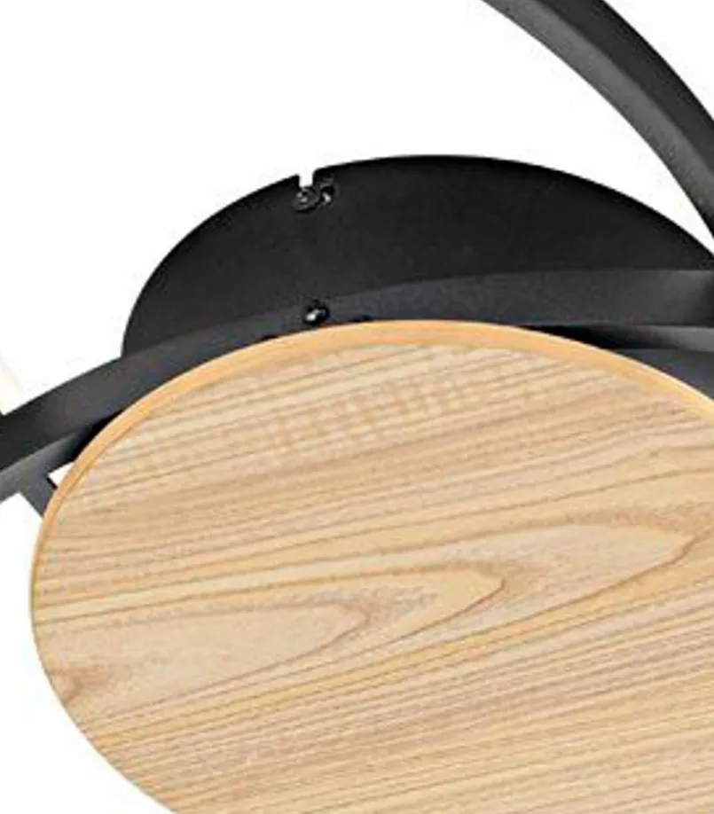 Trio Deckenleuchten-LED-Deckenleuchte Sedona Schwarz