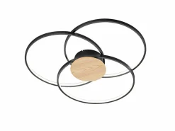 Trio Deckenleuchten-LED-Deckenleuchte Sedona Schwarz