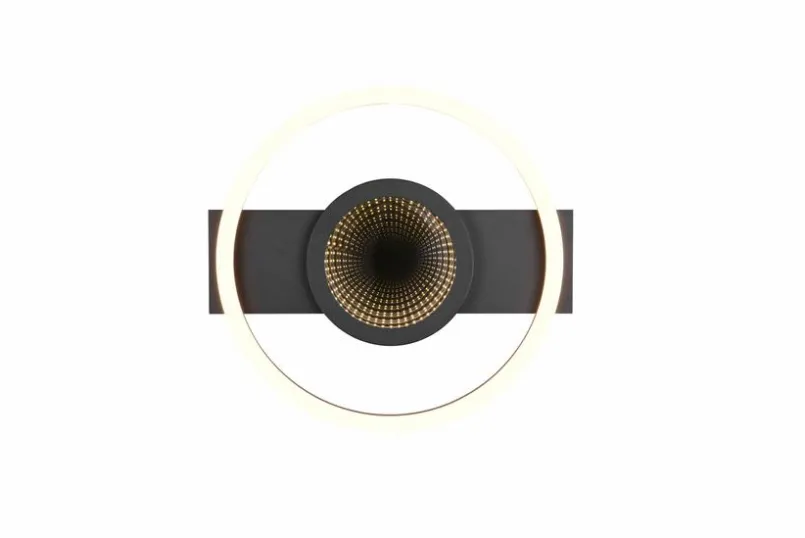 Deckenleuchten|Reality Leuchten LED-Deckenleuchte Wheeler Schwarz