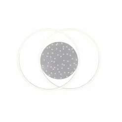 Paul Neuhaus Deckenleuchten-LED-Deckenleuchte Yuki Silber
