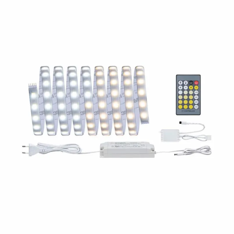 Paulmann Led-Stripes & Lichterketten-LED-Flexband Maxi LED 3m Basisset Silber