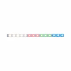 Paulmann Led-Stripes & Lichterketten-LED-Flexband MaxLED RGBW 1m Silber