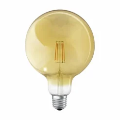 Leuchtmittel|E27|LEDVANCE LED-Globeform E27/6 Watt/Energie E Braun