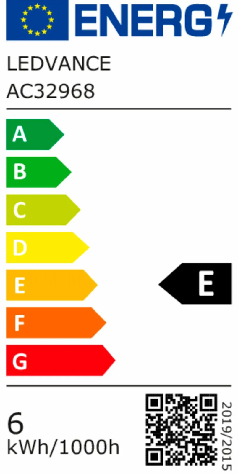 Leuchtmittel|E27|LEDVANCE LED-Globeform E27/6 Watt/Energie E Braun