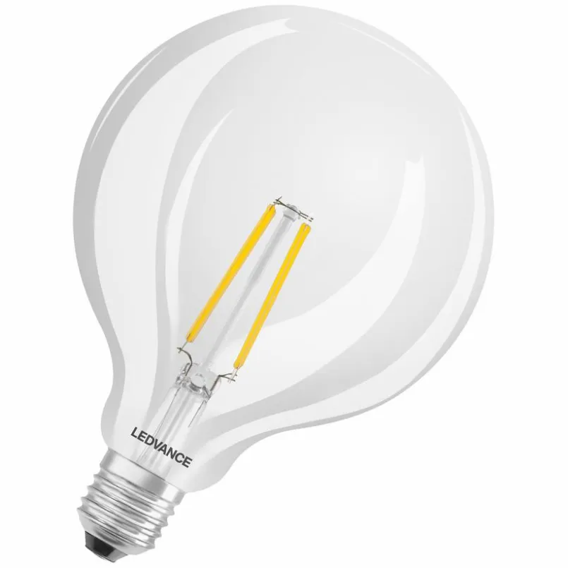 Leuchtmittel|E27|LEDVANCE LED-Globeform E27/6 Watt/Energie E Transparent