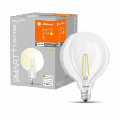 Leuchtmittel|E27|LEDVANCE LED-Globeform E27/6 Watt/Energie E Transparent