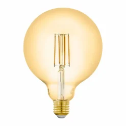 EGLO Leuchtmittel|E27-LED-Globeform E27/6Watt/Energie F Braun