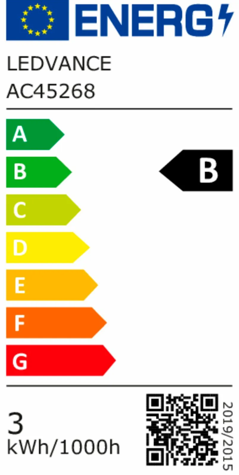 Osram E14-LED-Kerze E14/2,5 Watt/Energie B Transparent