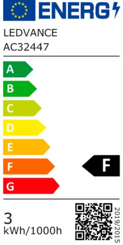 E14|Osram LED-Kerze E14/2,5 Watt/Energie F Transparent
