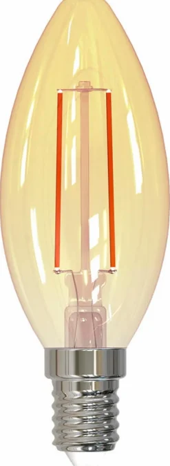 E14|MÜLLER-LICHT LED-Kerze E14/2,2 Watt/Energie G Gold