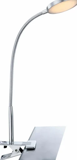 Globo Klemmleuchten-LED-Klemmleuchte Pegasi Silber
