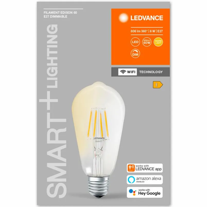 LED-Kolbenform E27/6 Watt/Energie E<LEDVANCE New