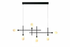 Bopp Pendelleuchten-LED-Pendelleuchte Fence Schwarz