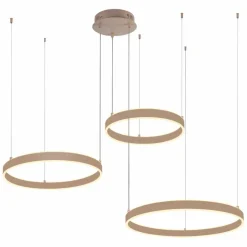 JUST LIGHT. Pendelleuchten-LED-Pendelleuchte Anelli Sand