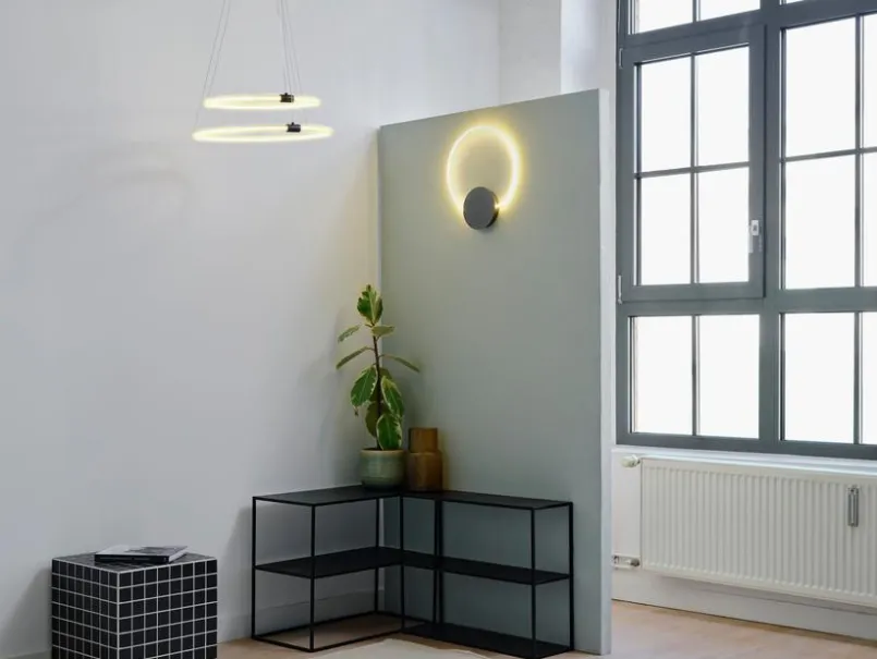 LEDVANCE Pendelleuchten-LED-Pendelleuchte Aura 2XPendant Dunkelgrau